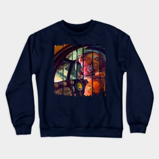 Retrofuturism Crewneck Sweatshirt